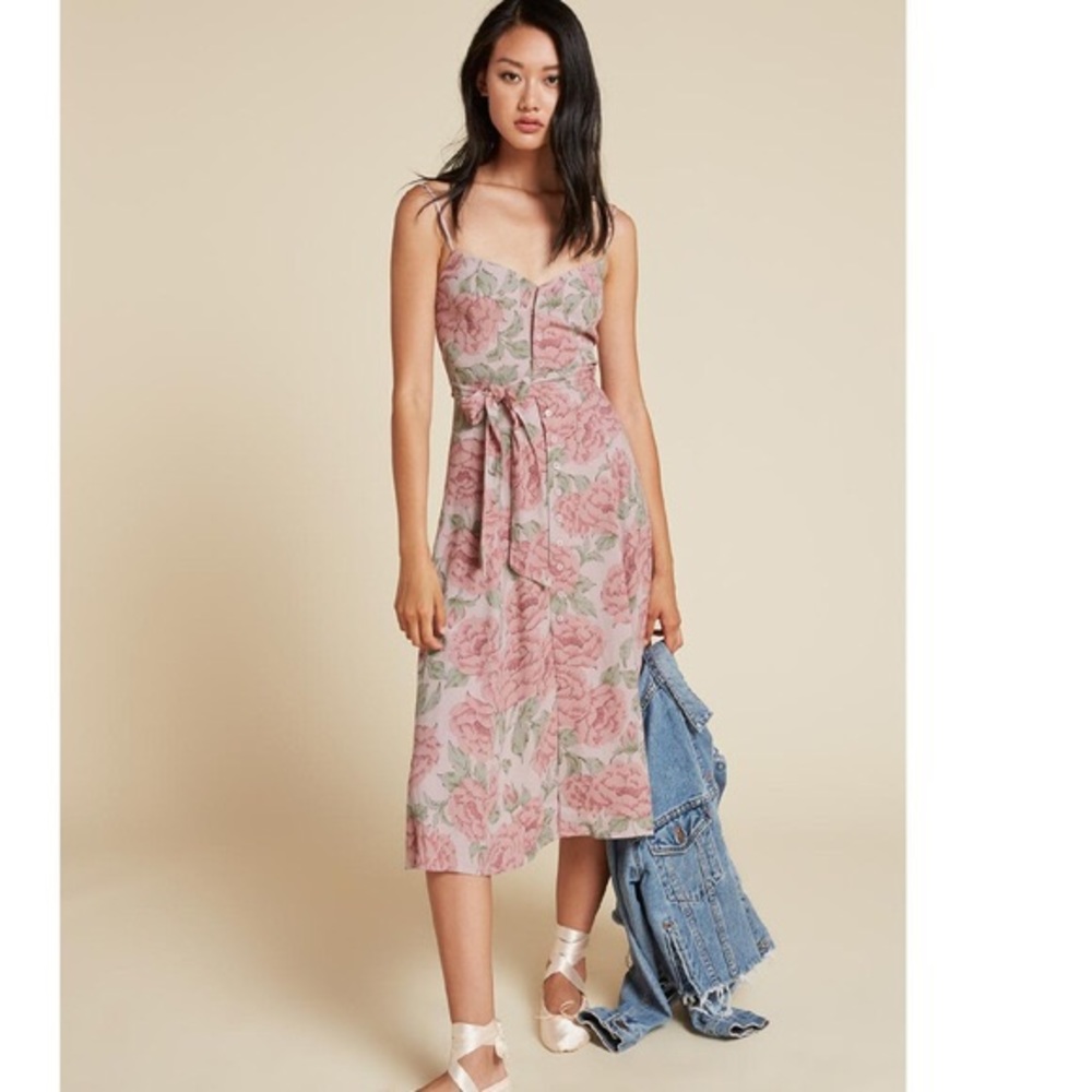 Reformation Pacific Dress in Diana Sz 0 🌸